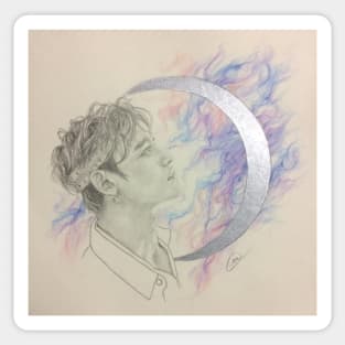 Lucas (NCT) - Galaxy drawing Sticker